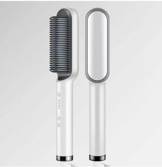 New 2 In 1 Hair Straightener Brush