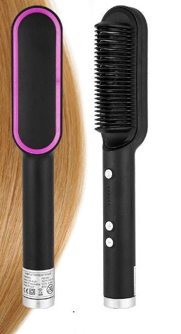 New 2 In 1 Hair Straightener Brush